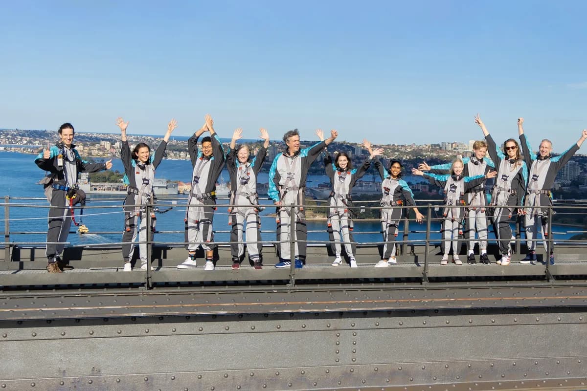 Sydney Harbour BridgeClimb setting