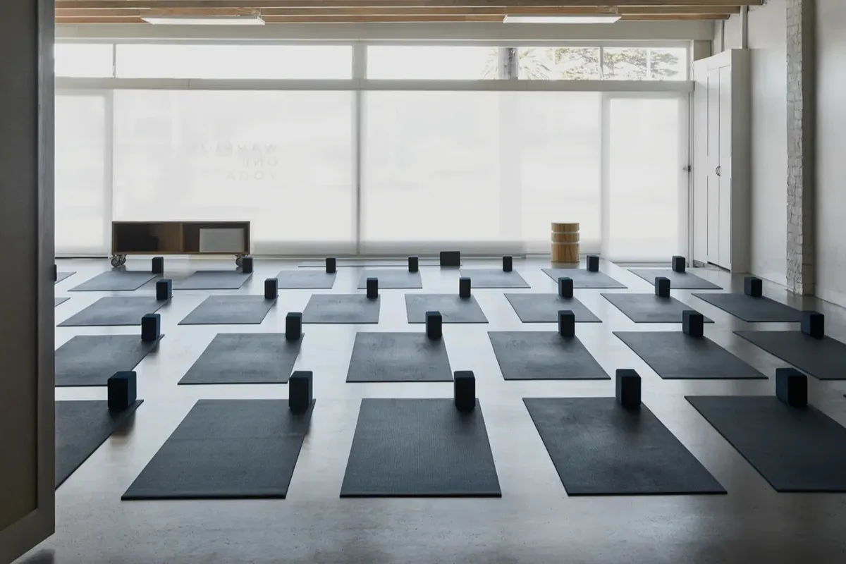 Warrior One Yoga setting