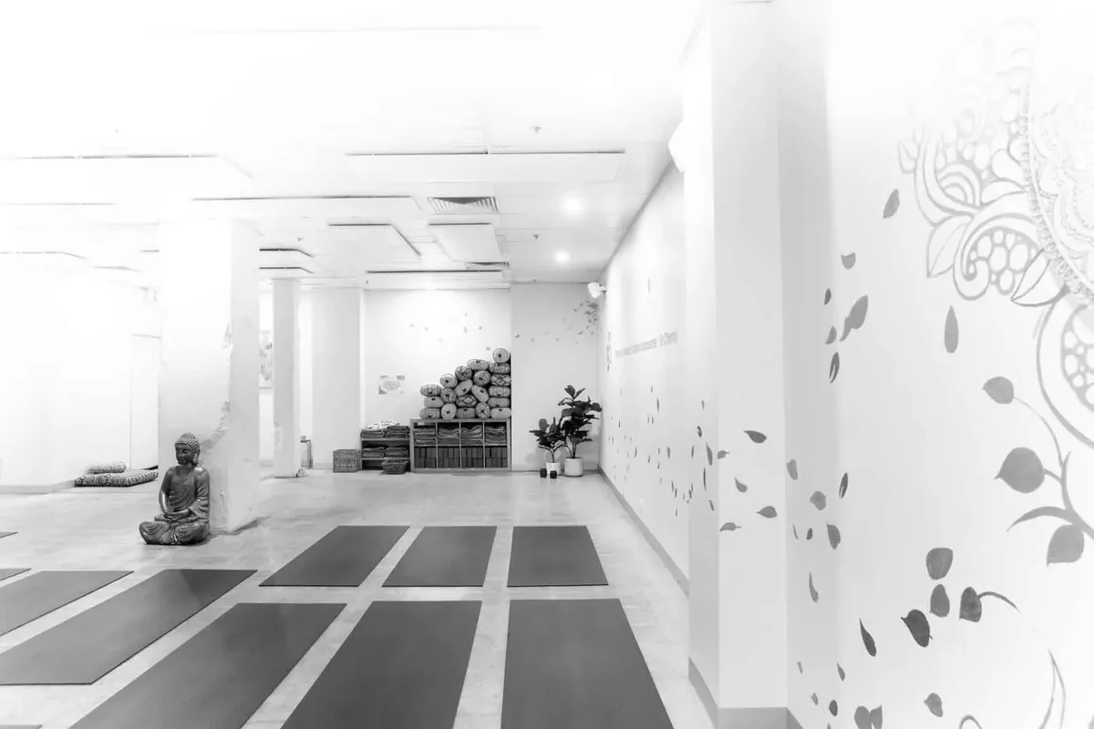 Yoga Corner setting