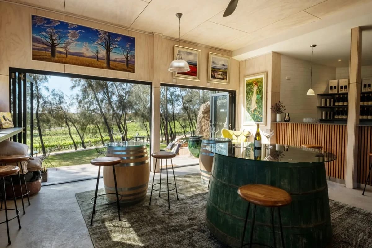 Winmark Wines setting