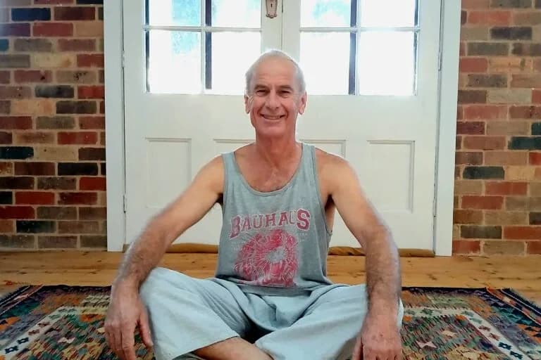 Rajesvari Yoga with Graeme setting