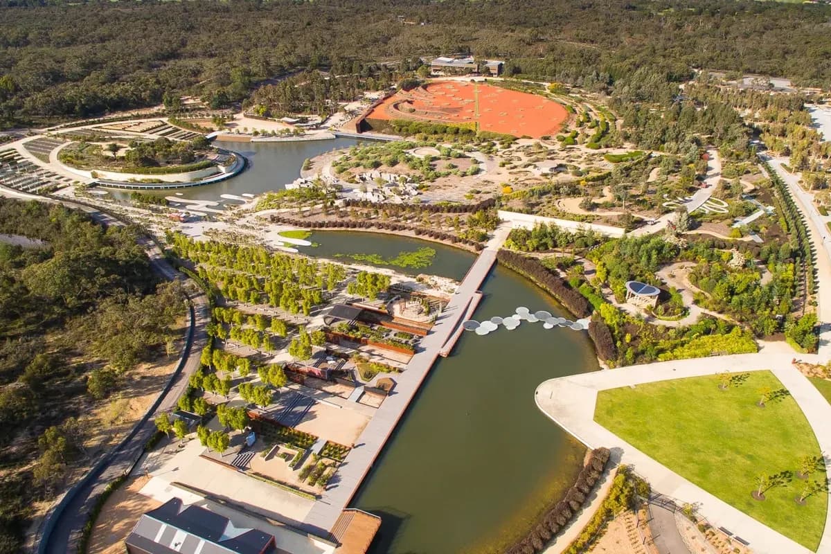 Royal Botanic Gardens Victoria – Cranbourne Gardens setting