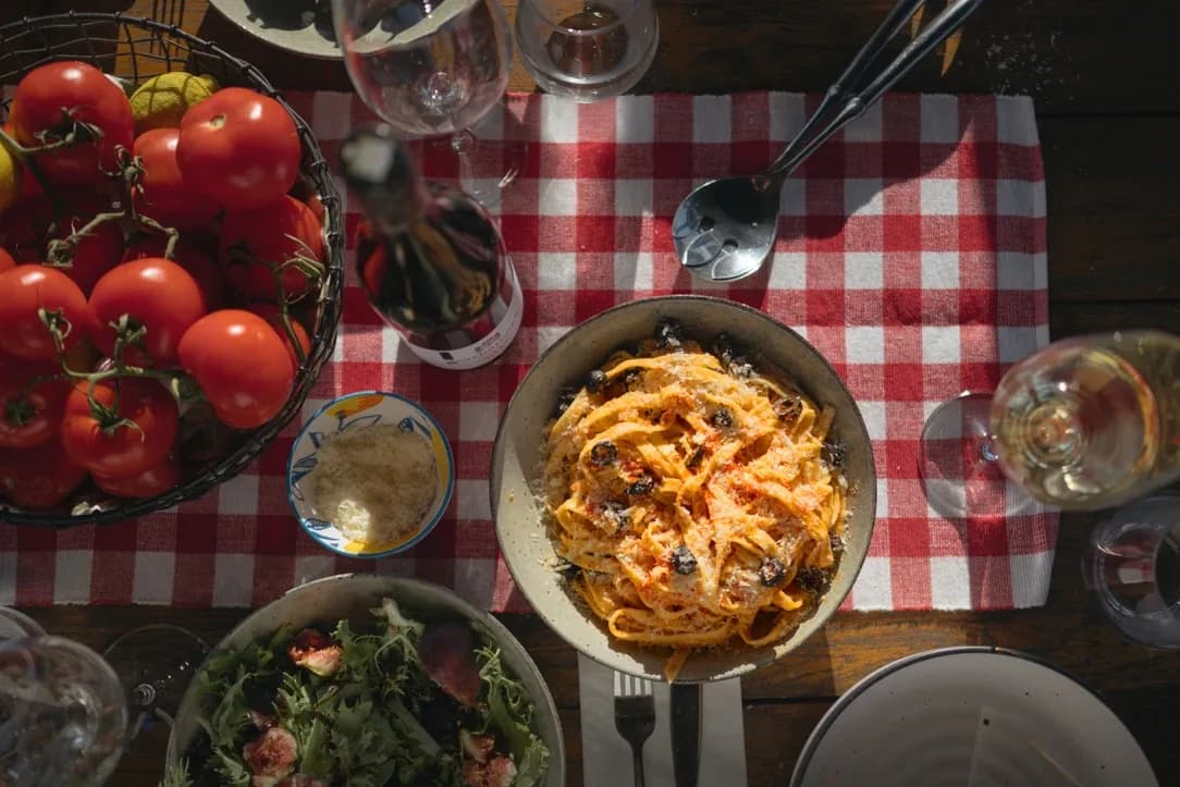 Our Italian Table setting