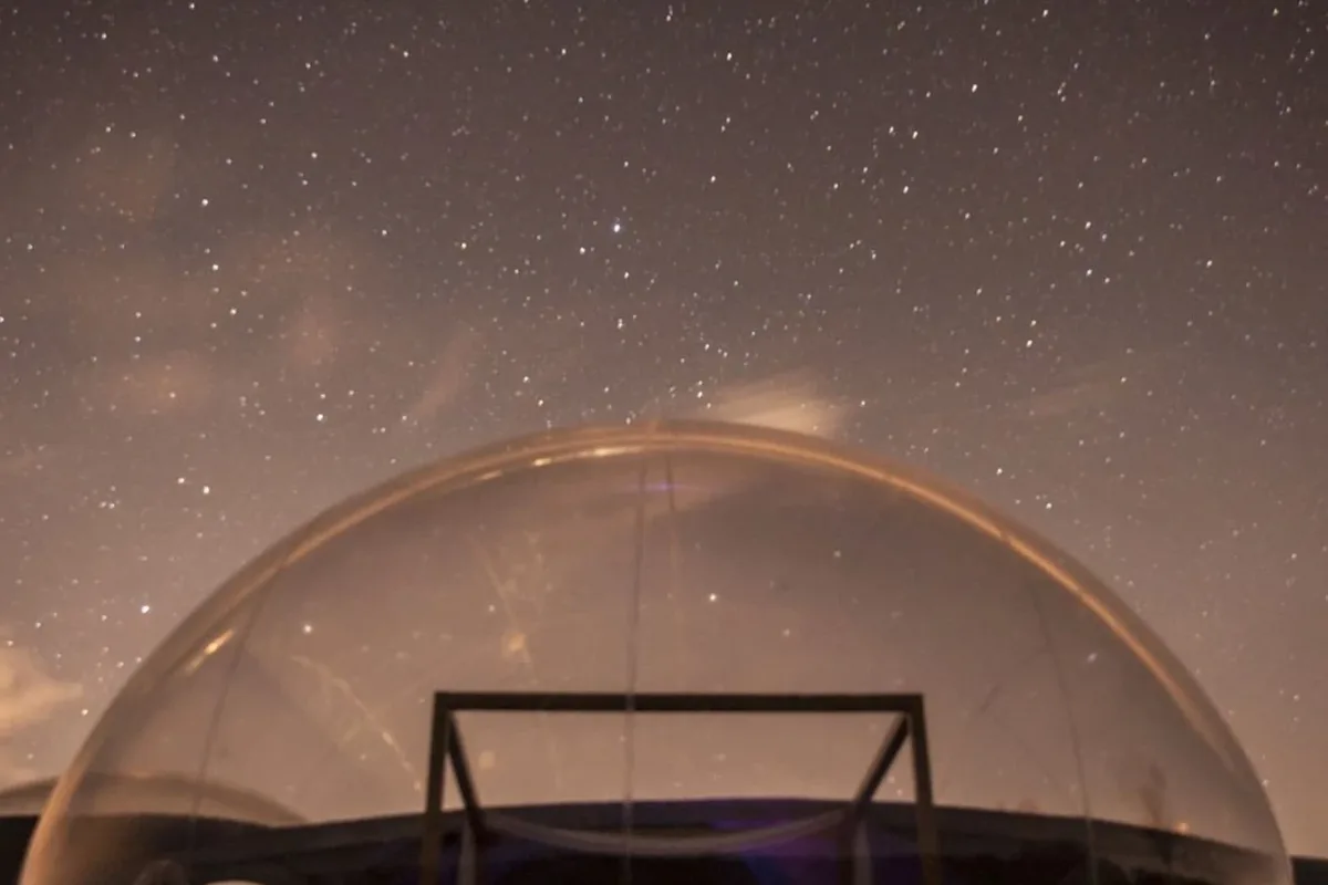 Bubble Retreats setting