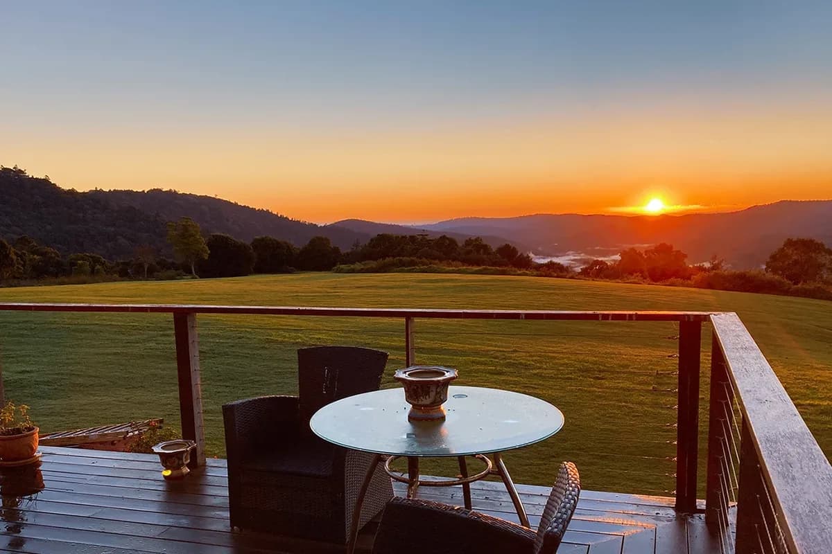 Nirvana Wellbeing Retreat setting
