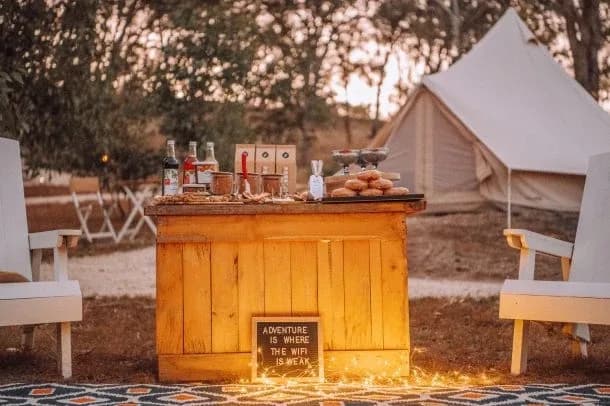 Cosy Tents setting