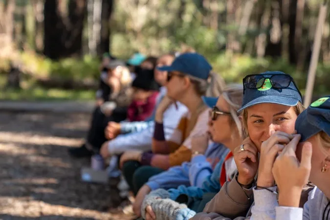 Encompassed Retreats at Weekaway Recreation Camp setting
