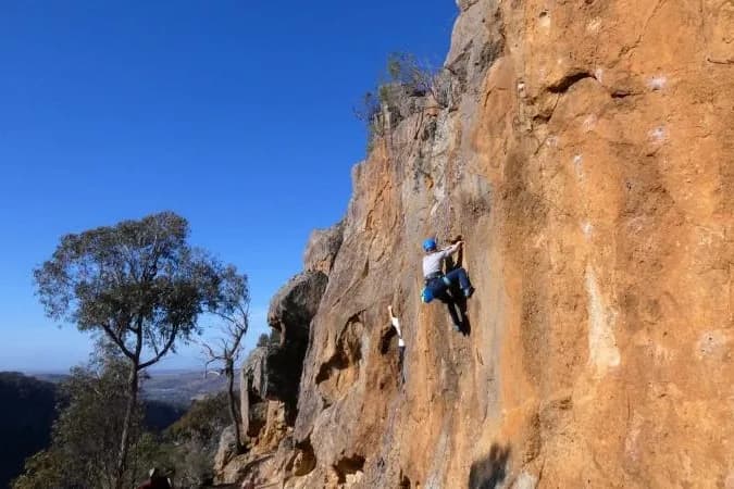 Werribee Gorge State Park setting