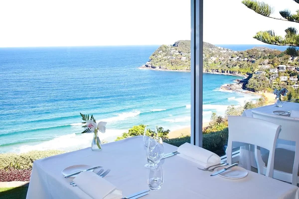 Sydney By Seaplane — Fly and Dine setting