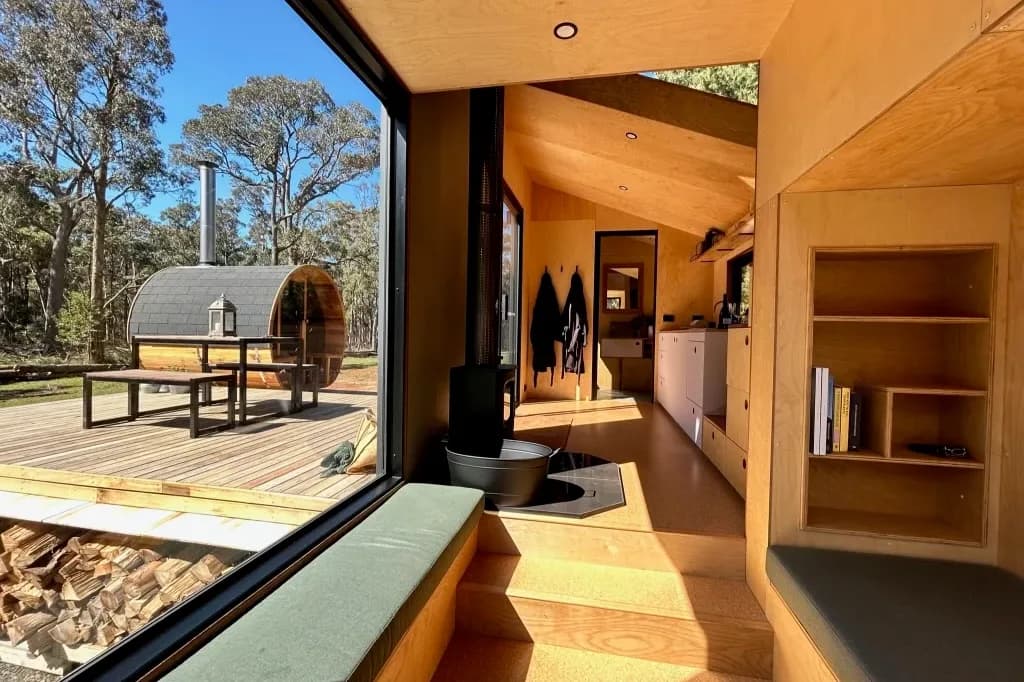 Brooker Tiny Home at Hampton Ridge setting